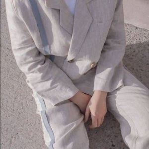 Linen Suit